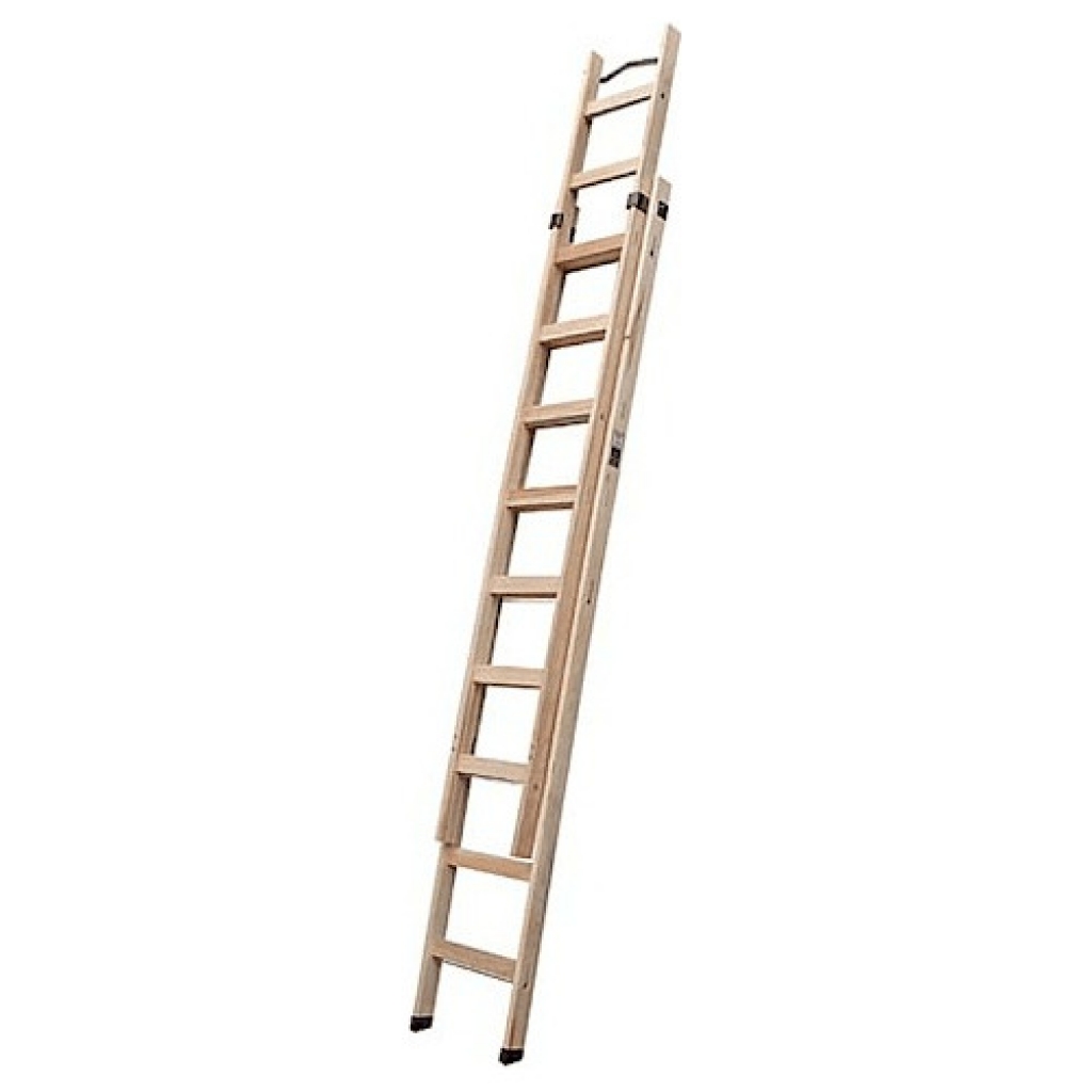 ESCALERA MAD. Bombero 210cm 7 escalones