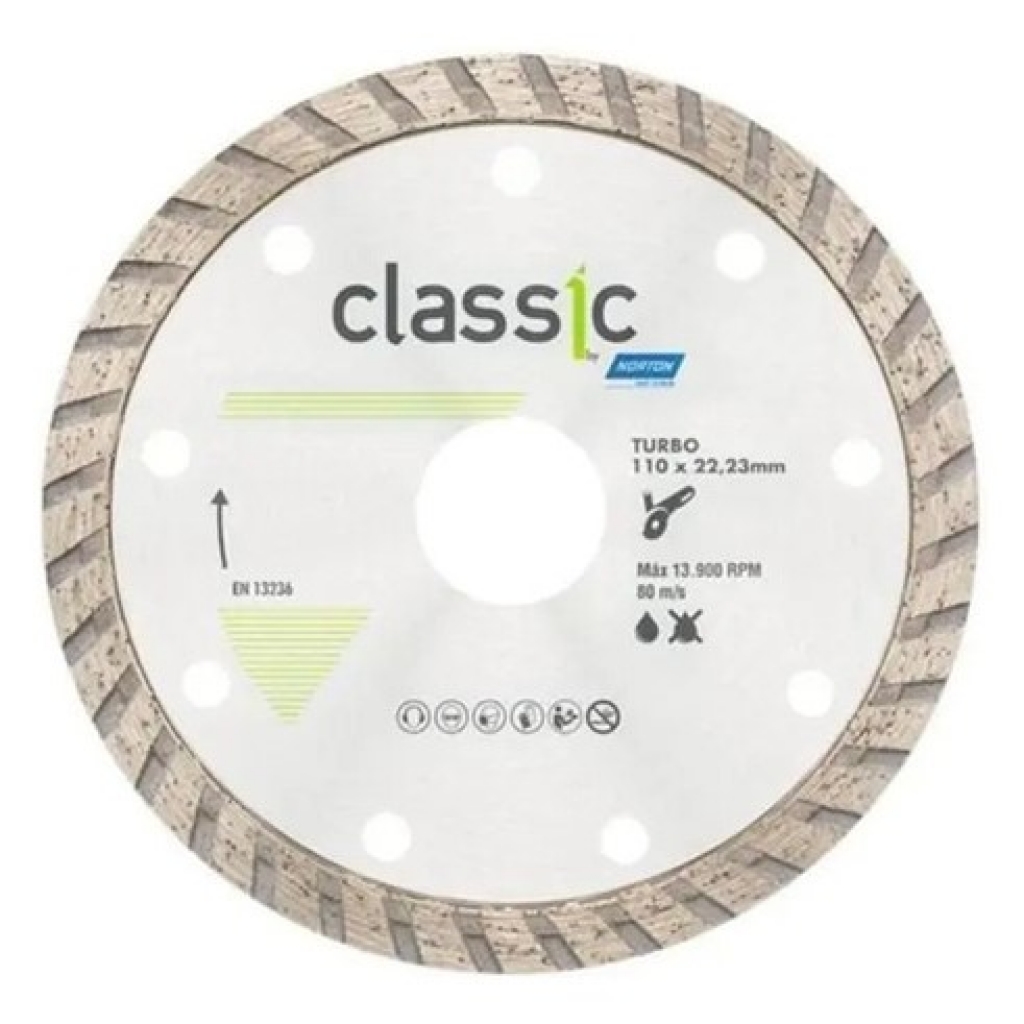 Disco Diamantado Classic Turbo 230x8.0x22
