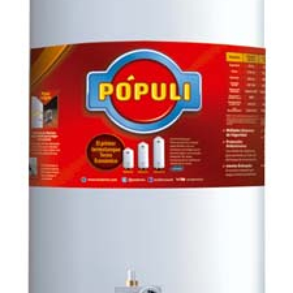 TERMOTANQUE ELEC POPULI 70 lts. Sup.