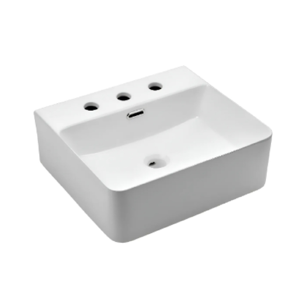 Bacha de apoyo A449-3 3 agujero 465 x420x155 Piaz