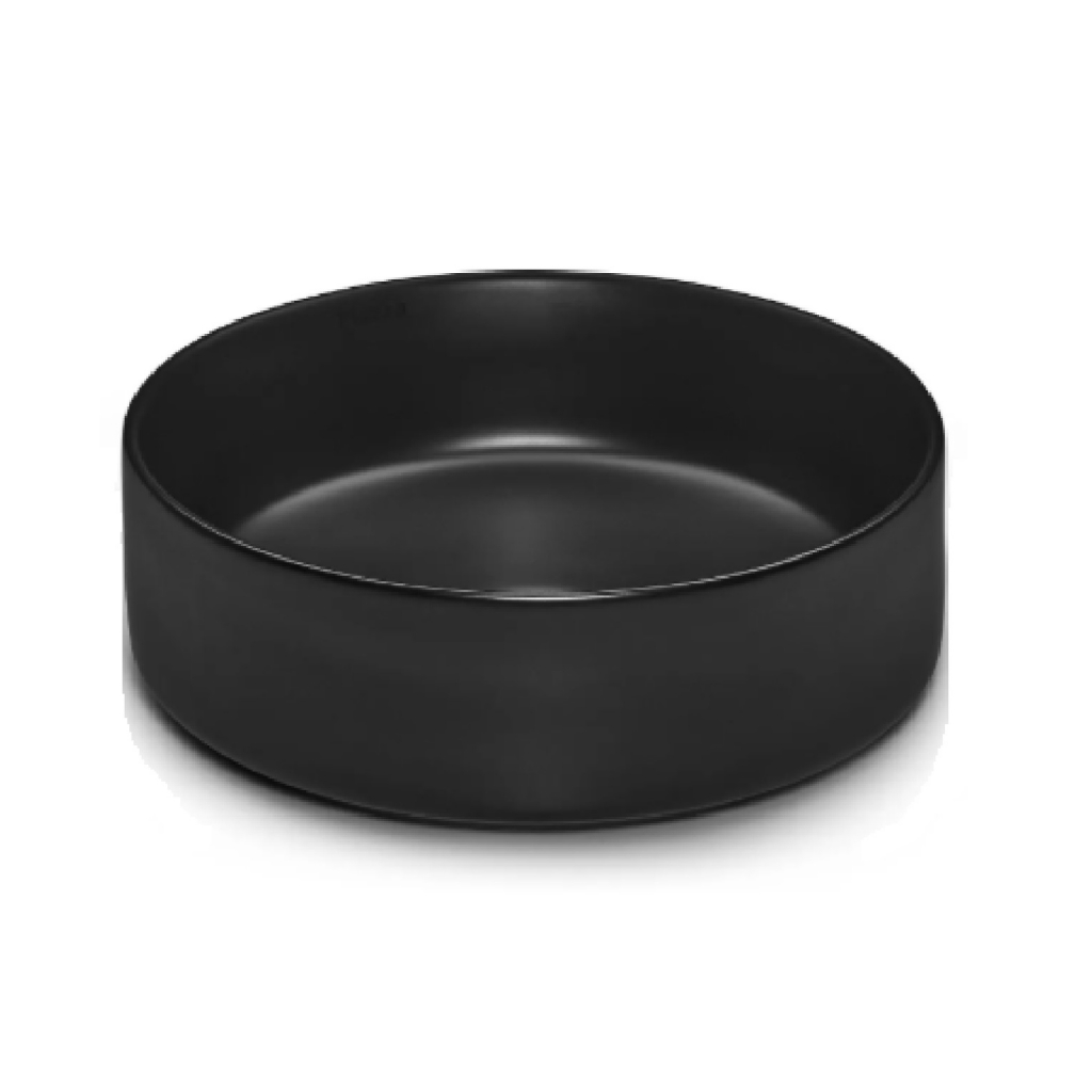 Bacha de apoyo A524NE 360 x 125 Red. Negra Piazza