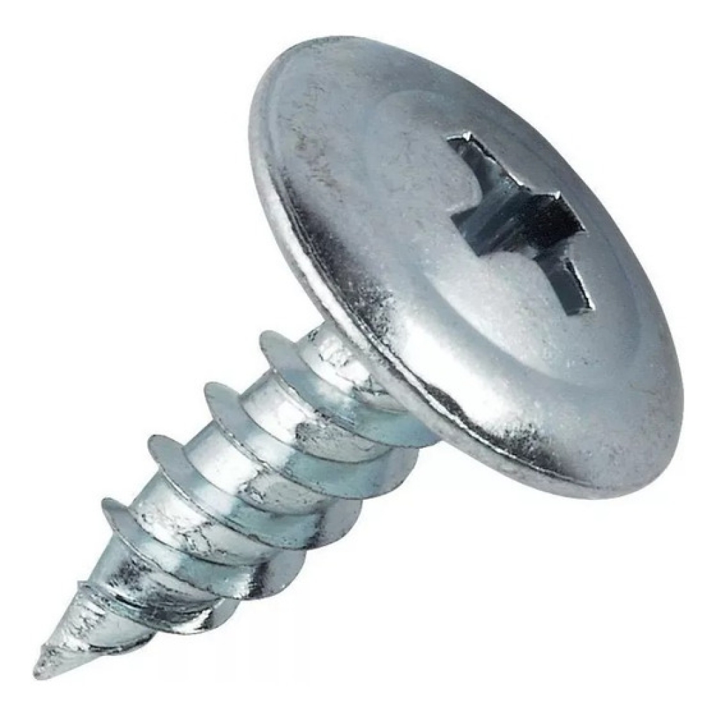 Tornillo p/Metal Aguja Zinc Cab.Aran 8x1/2