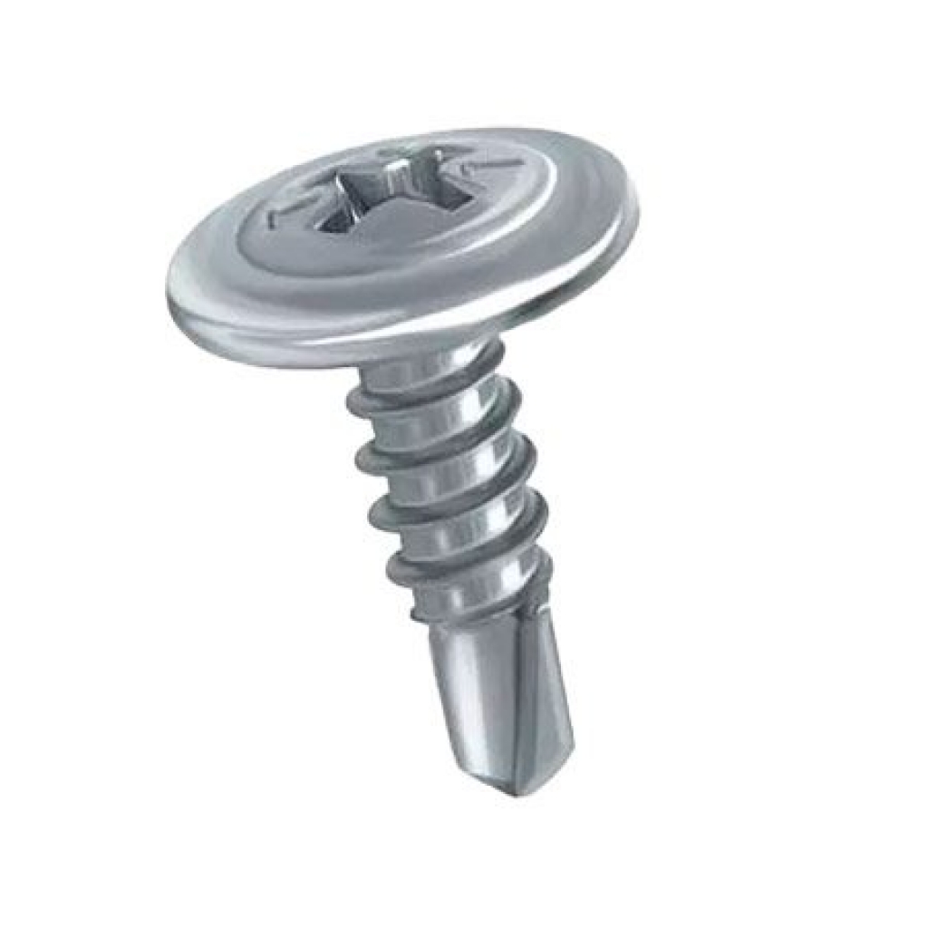 Tornillo p/Metal Mecha Zinc Cab.Aran 8x1/2