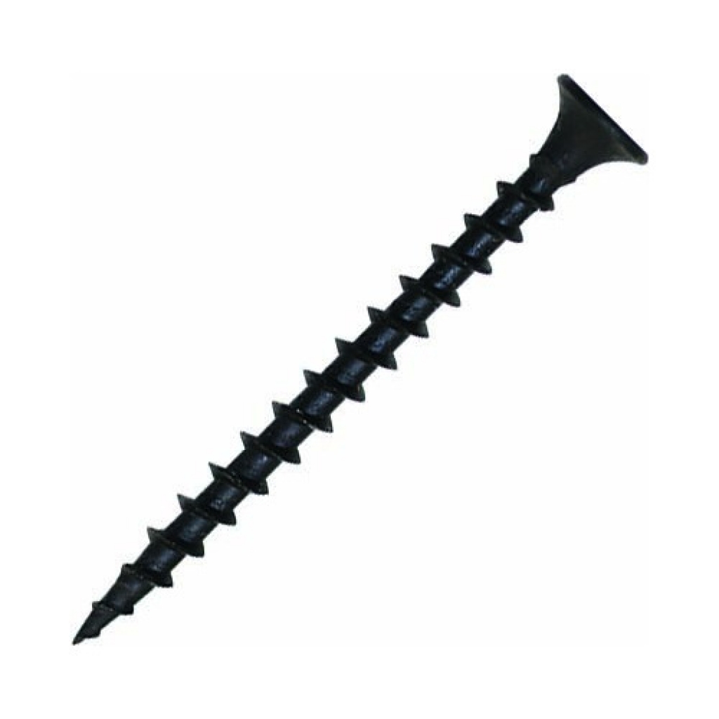 Tornillo Drywall p/Madera Aguja Negro 10x2 ½ Vialr