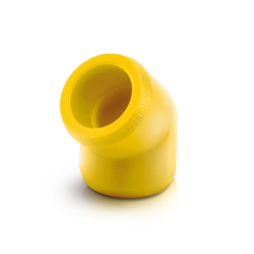 CODO FUSION 45° Ø50 FUSIOGAS