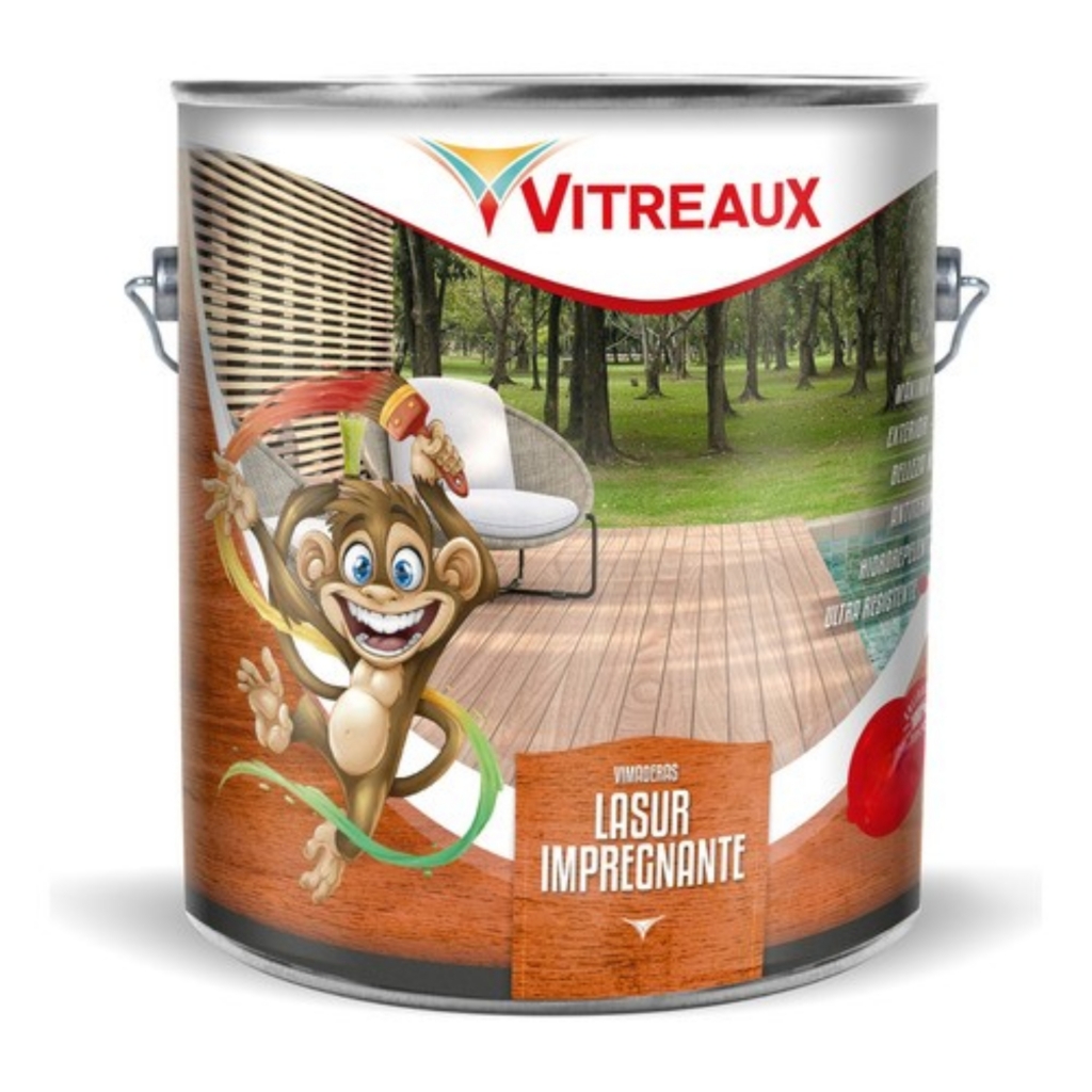 MAD.Lasur Impregnante Nogal Satinado 1/2 Lit.